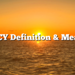 POLICY Definition & Meaning